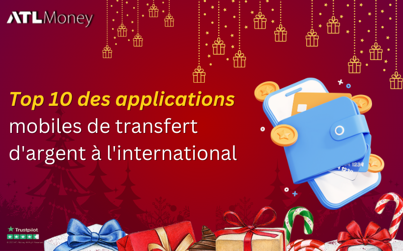 applications mobiles de transfert d'argent international